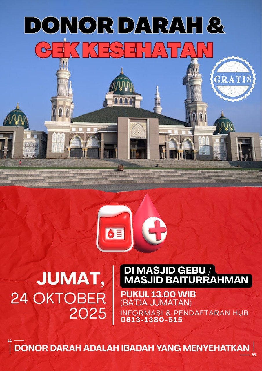 Donor Darah dan Cek Kesehatan